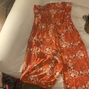 One piece pants jumpsuit
